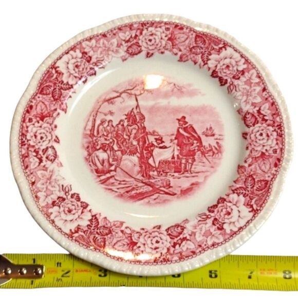Vintage Homer Laughlin Purchase of Manhatten Island of 1666 Commemorative Plate - Picture 8 of 8